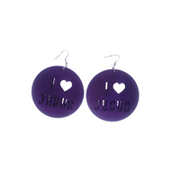 I LOVE Jesus Earrings (Sold Out)